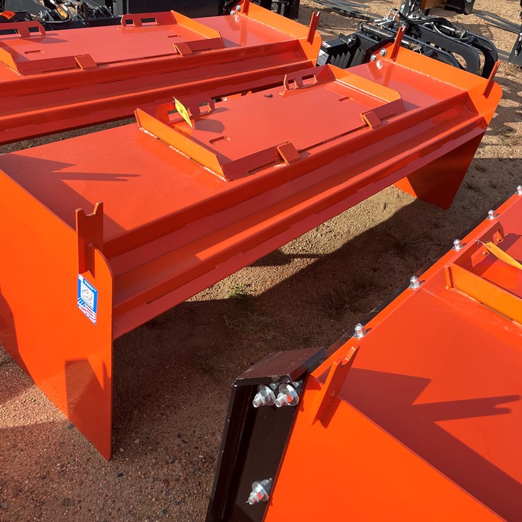 #4081 • 8" HD Snow Pusher Attachment