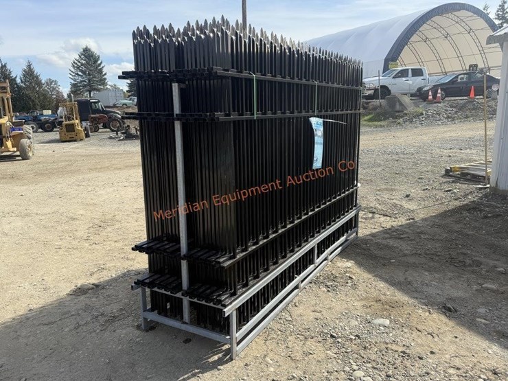 10'-x-7'-wrought-iron-style-steel-site-fence-image-11