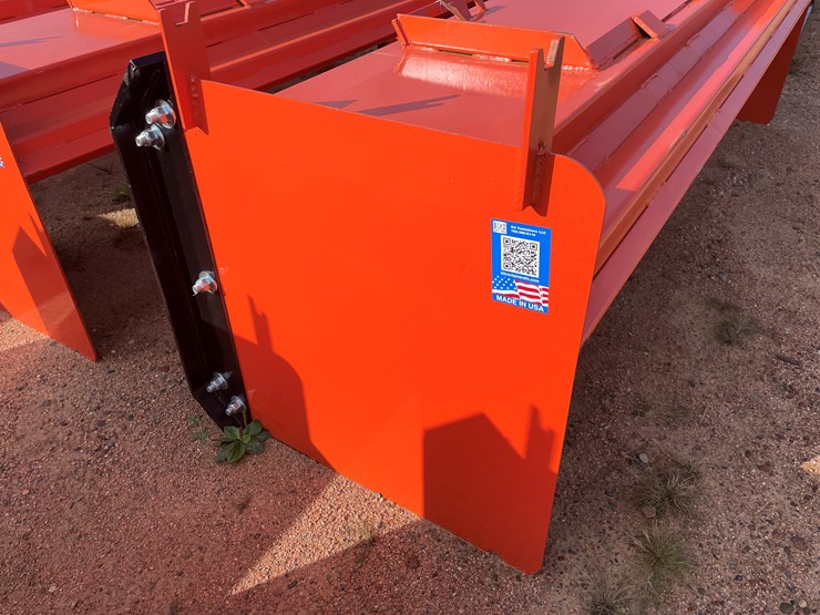 #4082-•-8'-hd-snow-pusher-with-pull-back-attachment-image-2