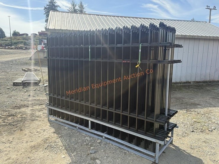 10'-x-7'-wrought-iron-style-steel-site-fence-image-10