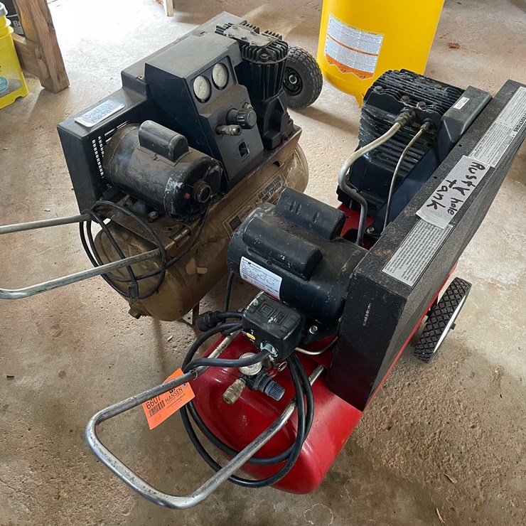 #6607 • (2) Air Compressors
