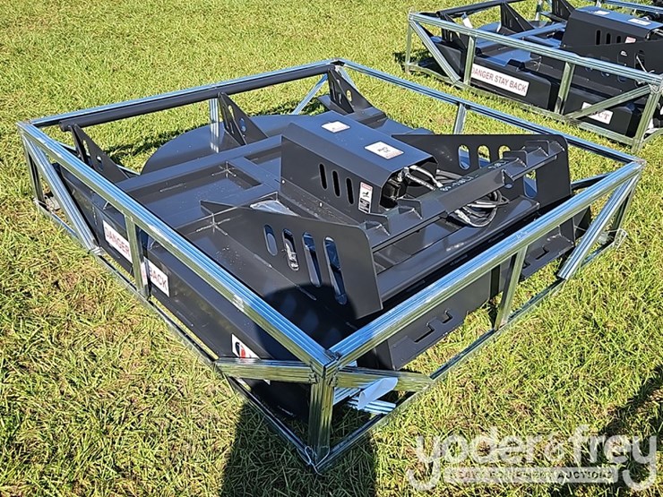 unused-jct-72"-heavy-duty-brush-cutter-to-suit-skidsteer-c/w-stump-jumper,-extra-blades-image-2