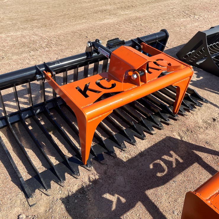 #4118 • 76" Skeleton Grapple Bucket Attachment