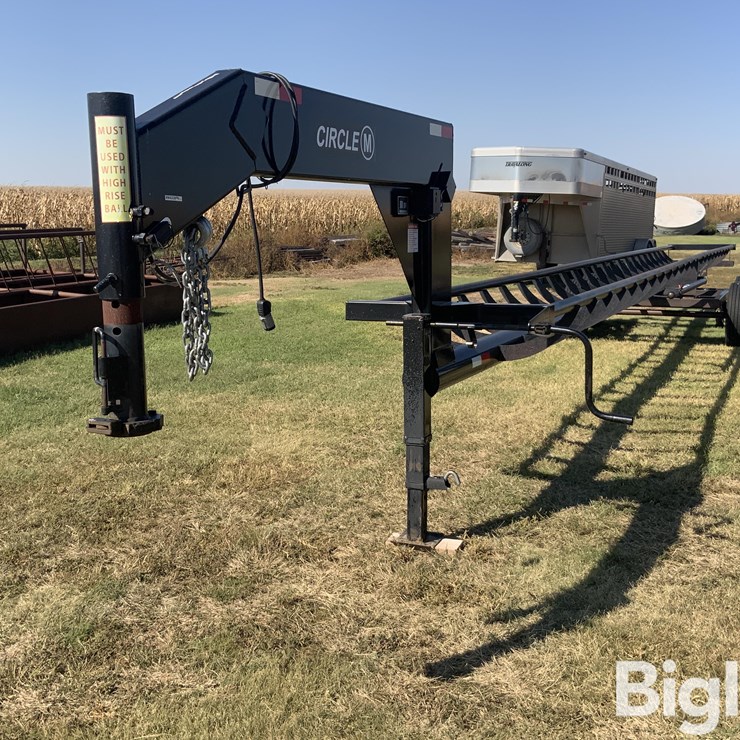 2021 Circle M 8 Bale T/A Retriever Trailer