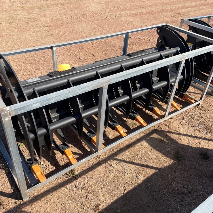 #4102 • 78" Heavy Brush Grapple Bucket Attachment