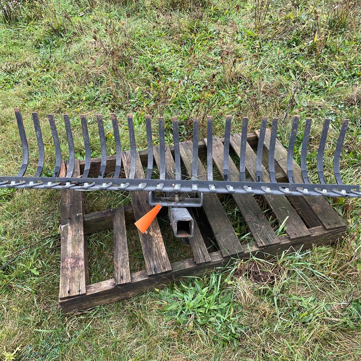 #8148 • Hitch Mounted Rake