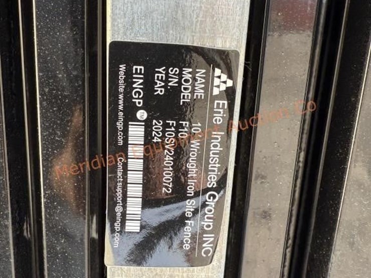 10'-x-7'-wrought-iron-style-steel-site-fence-image-9