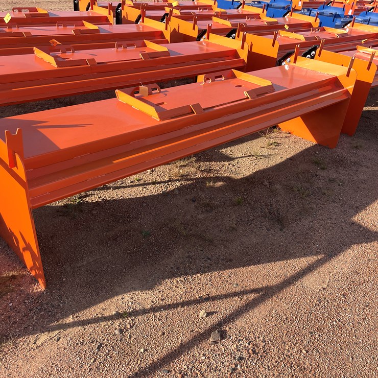 #4054 • 10' HD Snow Pusher Attachment