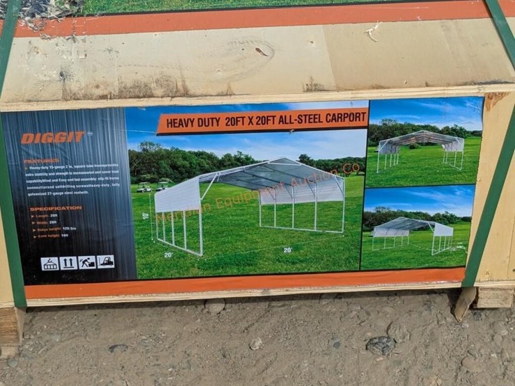 all-steel-20'-x-20'-steel-carport-image-1