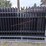 10'-x-7'-wrought-iron-style-steel-site-fence-image-1