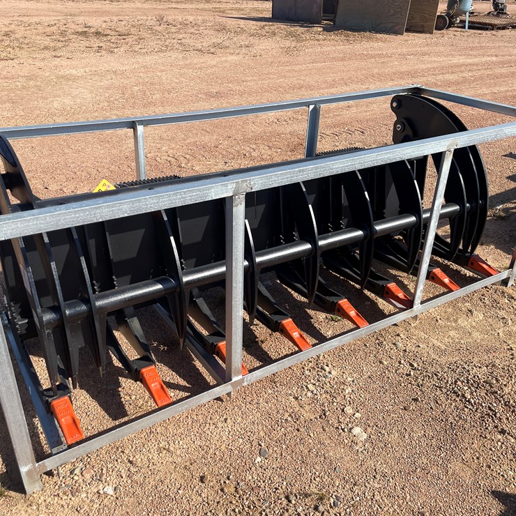 #4101 • 78" Heavy Brush Grapple Bucket Attachment