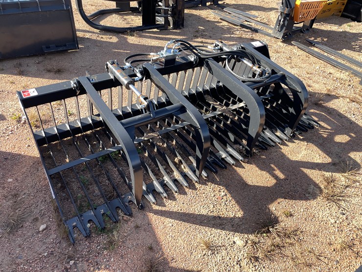 #4084-•-84"-skeletal-rock-grapple-bucket-attachment-image-1