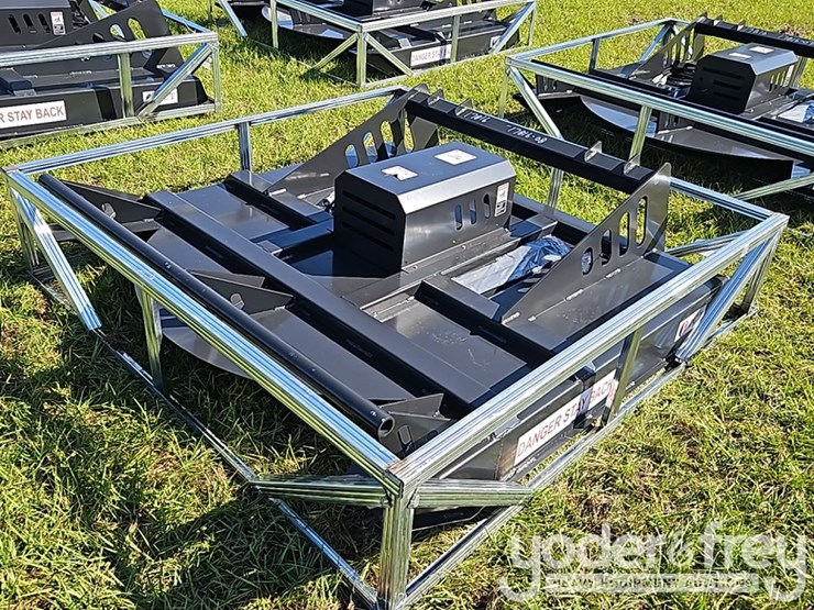 unused-jct-72"-heavy-duty-brush-cutter-to-suit-skidsteer-c/w-stump-jumper,-extra-blades-image-1