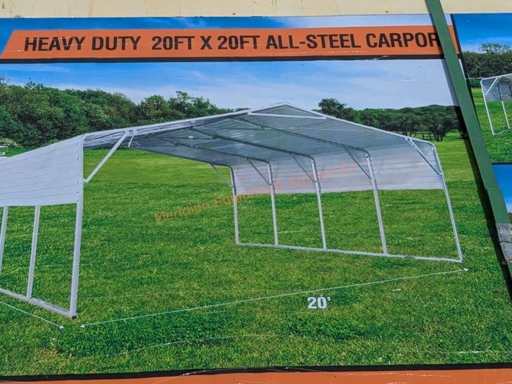 all-steel-20'-x-20'-steel-carport-image-2