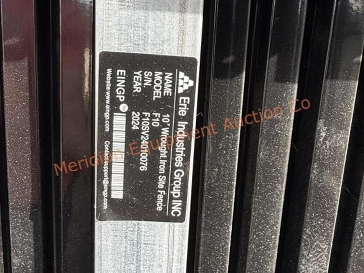 10'-x-7'-wrought-iron-style-steel-site-fence-image-7