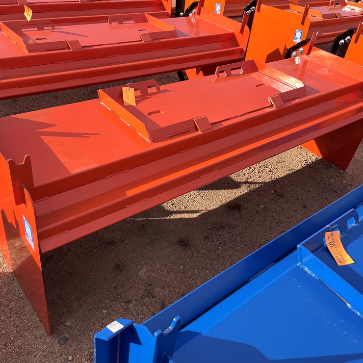 #4071 • 8' HD Snow Pusher Attachment