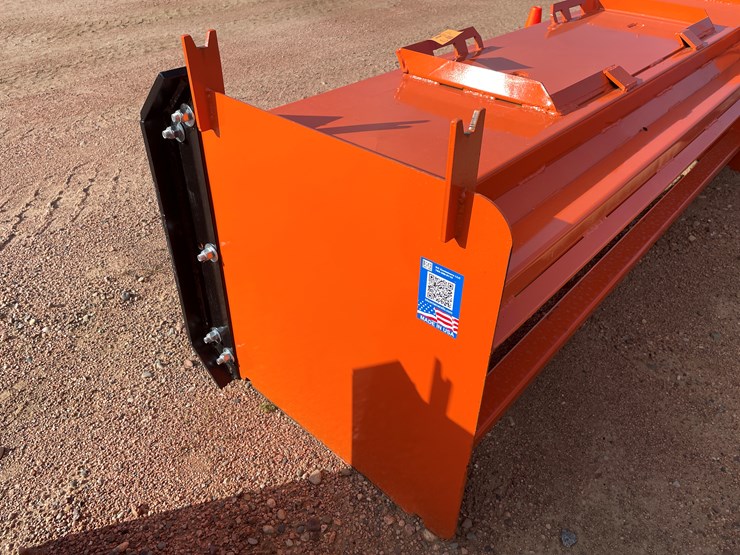 #4077-•-8'-hd-snow-pusher-with-pull-back-attachment-image-2