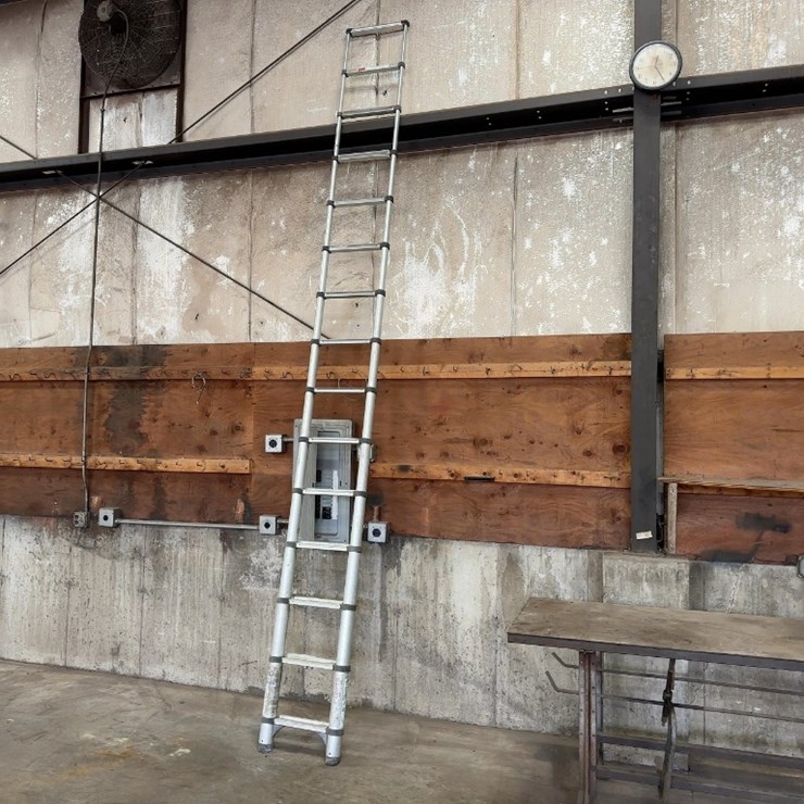 14' TELESCOPIC ALUMINUM LADDER