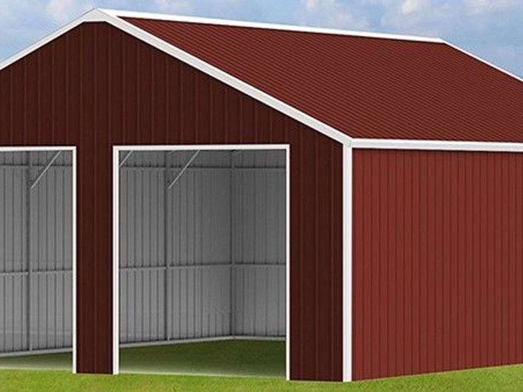 45ftx25ft-double-garage-steel-barn-shed-image-2