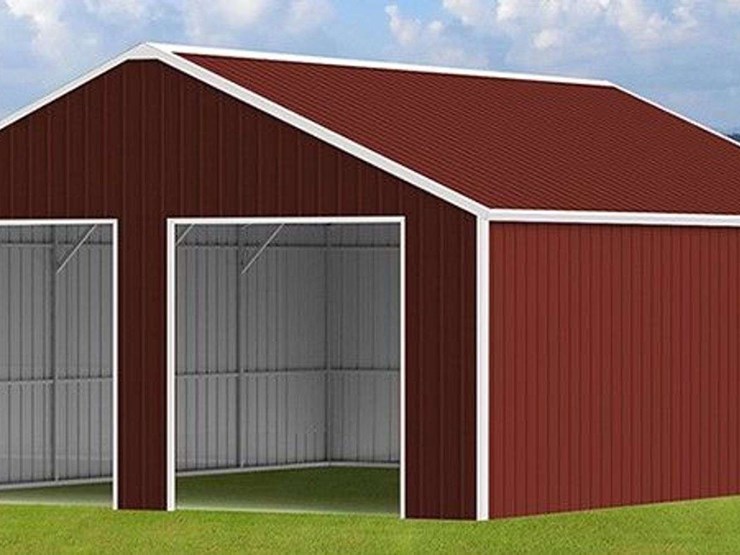 23ftx22ft-double-garage-metal-shed-image-2