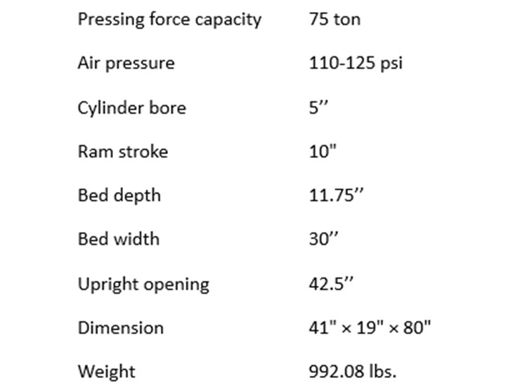 agt-industrial-75-ton-hydraulic-shop-press,-m/n-agt-sp75,-unused-image-6