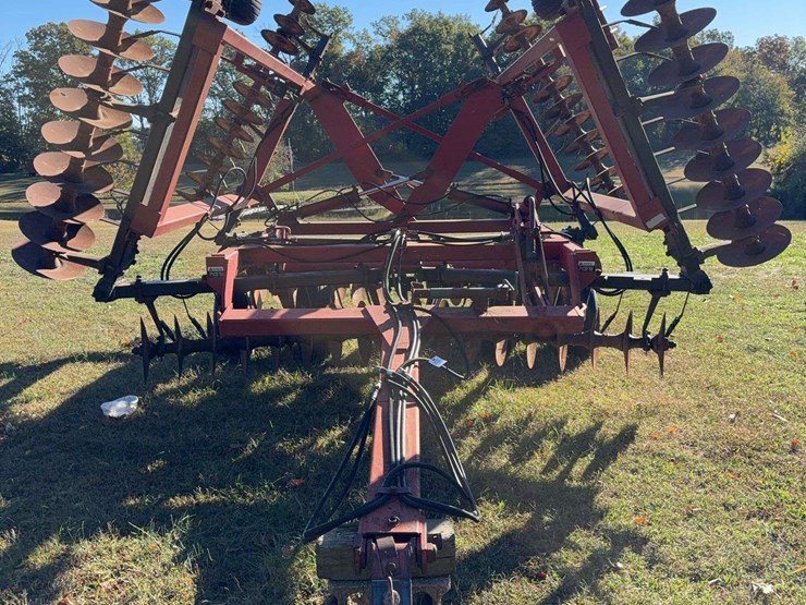 case-496-disk,-7-1/2''-spacing,-16''-blades-tandem-axle-on-frame,-rear-hitch,,-s/n--016019.-image-2