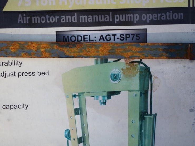 agt-industrial-75-ton-hydraulic-shop-press,-m/n-agt-sp75,-unused-image-7