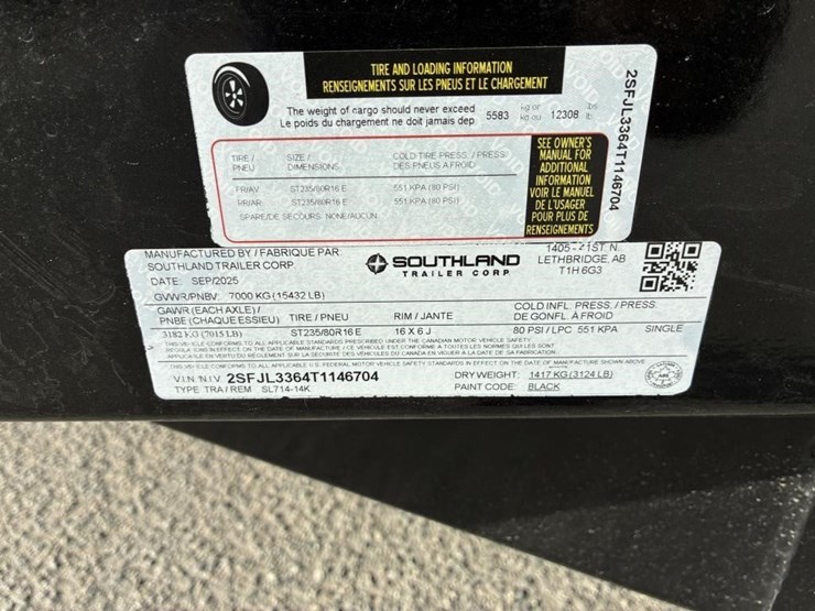 2026-southland-sl714-14k-t/a-dump-trailer-image-14