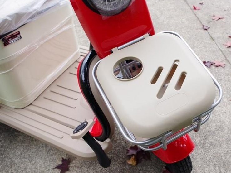 black-gold-electric-leisure-tricycle/mini-tourist-car/mini-golf-cart,-red,-unused,-assembled-image-10