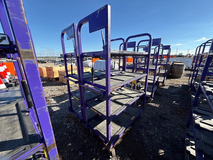 #28434-•-lot-of-(2)-industrial-warehouse-carts-image-4