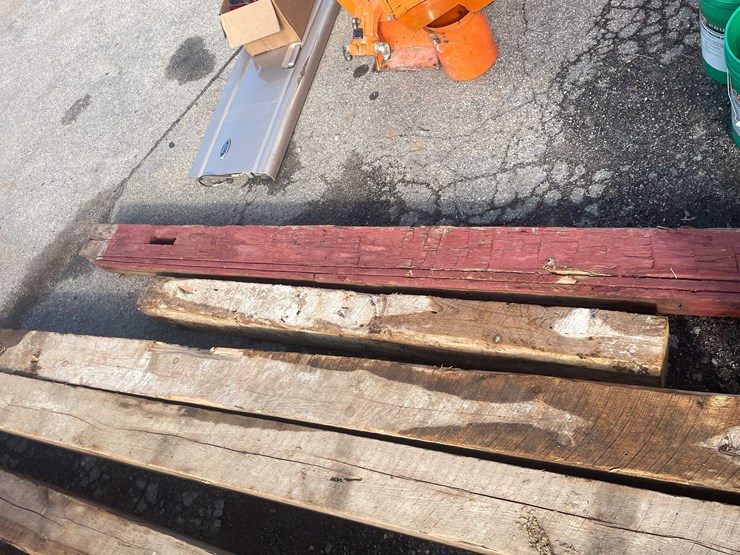 #14038-•-old-barn-wooden-beam-(o4)-image-7