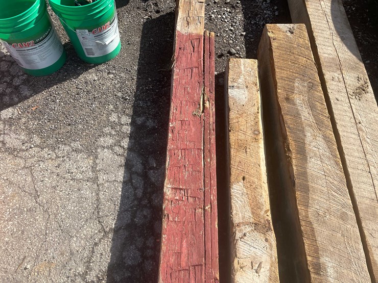 #14042-•-old-barn-beam-axe-cut-(o4)-image-13