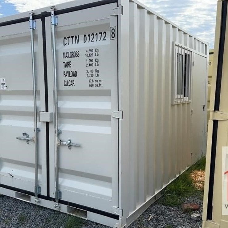 NEW 12' STORAGE CONTAINER