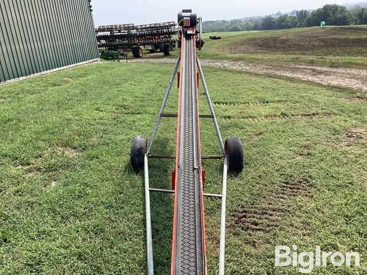 homemade-6"-x-15'-conveyor-w/electric-motor-image-11