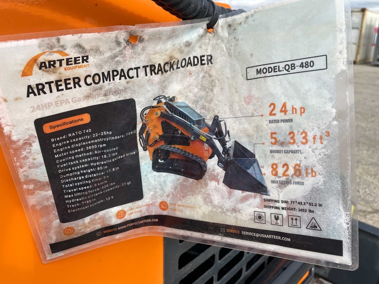 #14002-•-unused-2025,-arteer-mini-skid-steer-(o11)-image-38