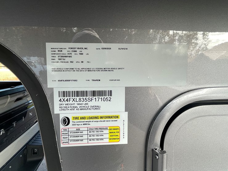 #4502-•-2025-forest-river-xlr-nitro-lux-toy-hauler-(wi-title)-image-86