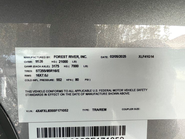 #4502-•-2025-forest-river-xlr-nitro-lux-toy-hauler-(wi-title)-image-87