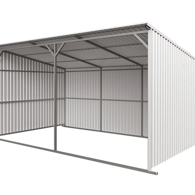 KJ Heavy Duty 20' x 12' Livestock Metal Shed, M/N K1912, Unused