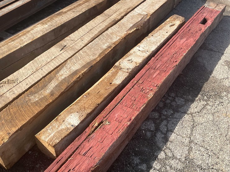 #14021-•-old-barn-wooden-beam-(o4)-image-5