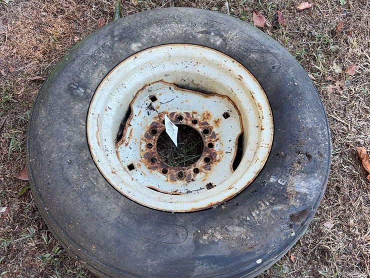 3-implement-tires-and-rims,-6-bolt,-tires-are-bad.-image-2