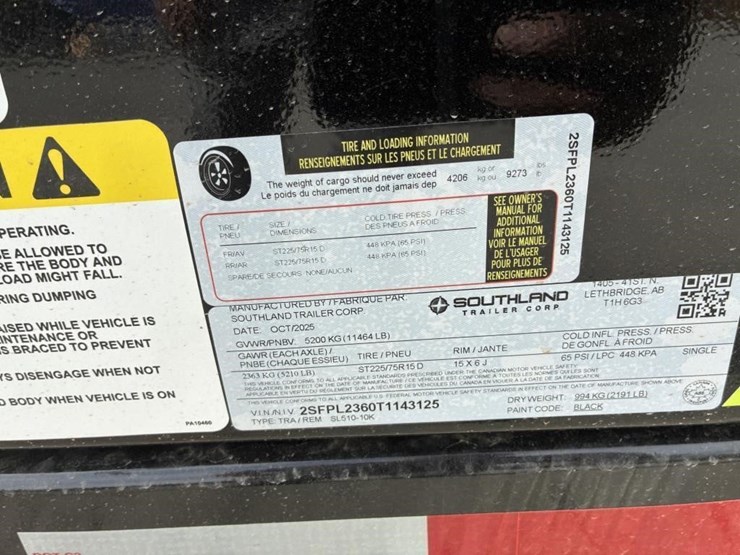 2026-southland-sl510-10k-t/a-dump-trailer-image-14