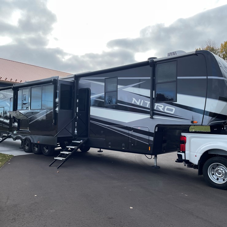 #4502 • 2025 Forest River XLR Nitro Lux Toy Hauler (WI Title)