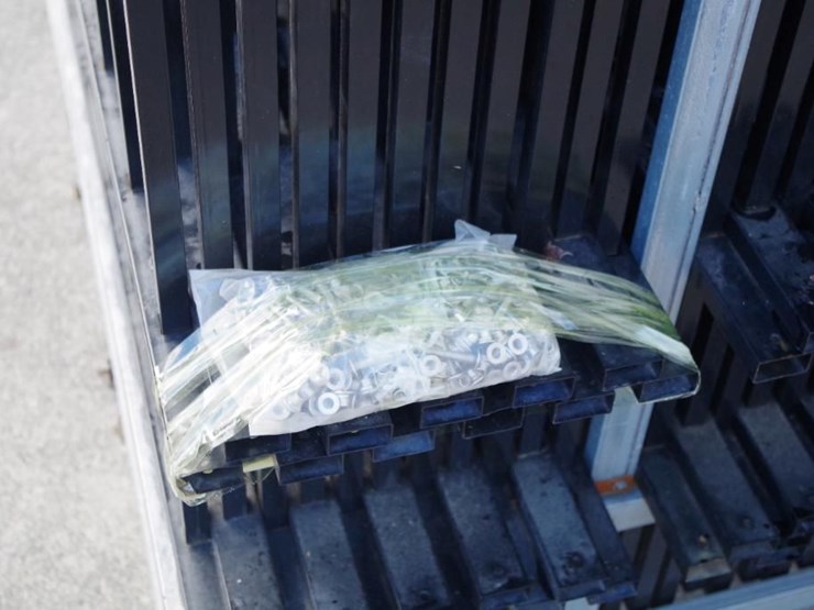 [22]-aboss-9.5'-x-6.25'-unleaded-powder-coated-wrought-iron-site-fence-panels-w/-(23)-posts-&-hard..-image-5