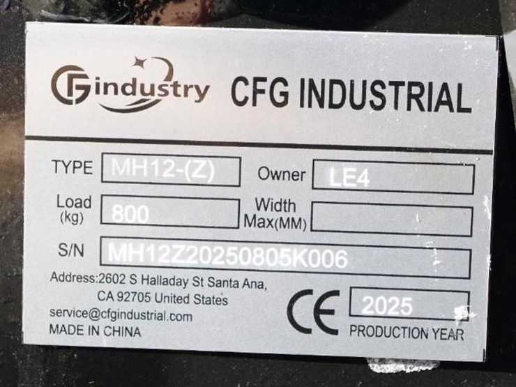 2025-cfg-industrial-mh12-(z)-mini-excavator,-zonsen gasoline-engine,-unused-image-2