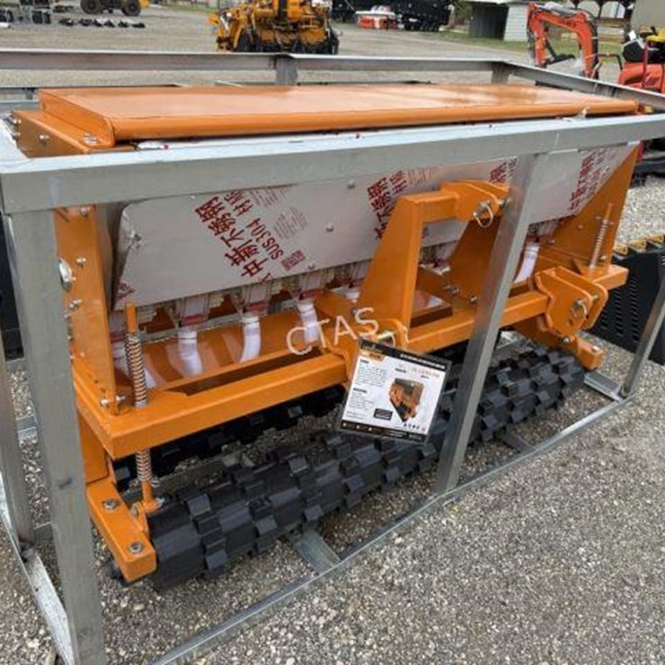 #90 • No Till Seed Drill For Tractor & Skid Steer