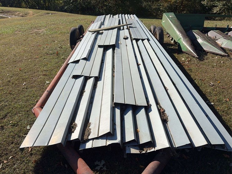 assortment-of-white-tin-sheets,-28ft-long,-16''-pcs-image-1