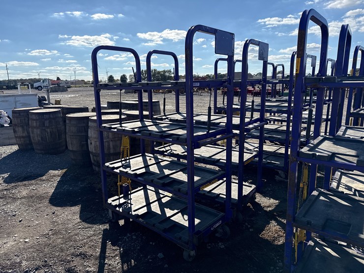 #28433-•-lot-of-(2)-industrial-warehouse-carts-image-3