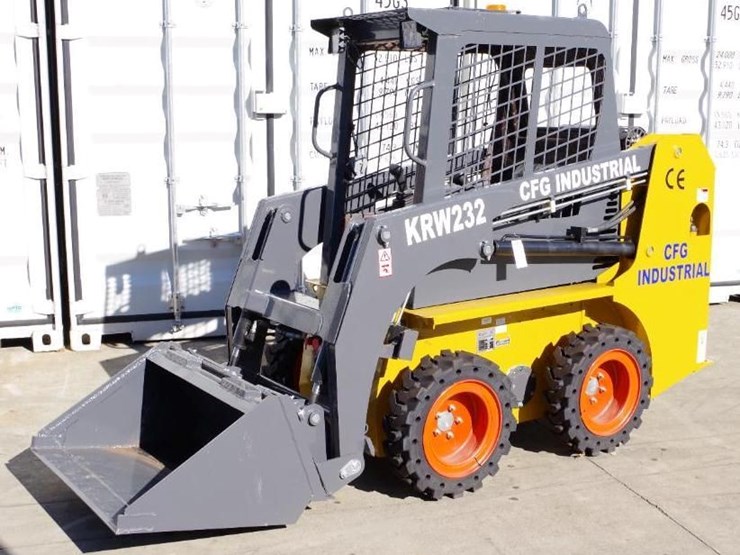 2025-cfg-industrial-skid-steer-loader-w/-cab,-rato-gasoline-engine,-30hp,-m/n-krw232,-unused-image-1