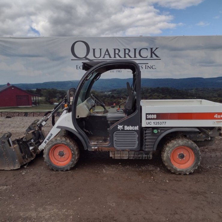 17 Bobcat 5600 Utility Vehicle (QEA 6212)
