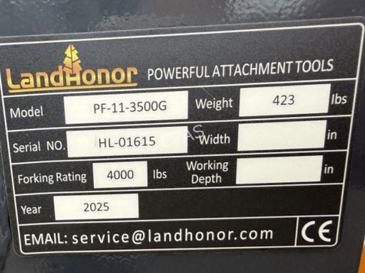 #118-•-land-honor-skid-steer-42"-pallet-forks-image-3